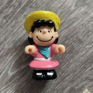 1989 Lucy 2.75" McDonald's Action Figure #3 Peanuts Charlie Brown